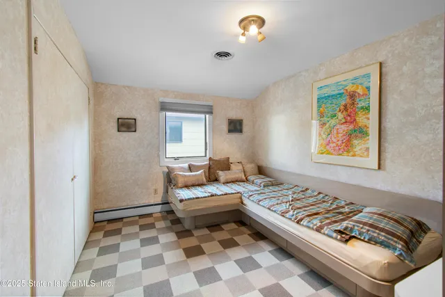 a living room with a furniture