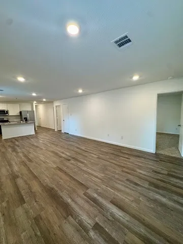 a view of empty room