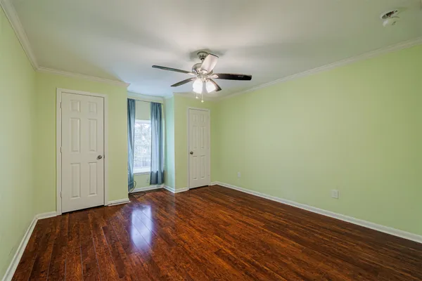 wooden floor in an empty room