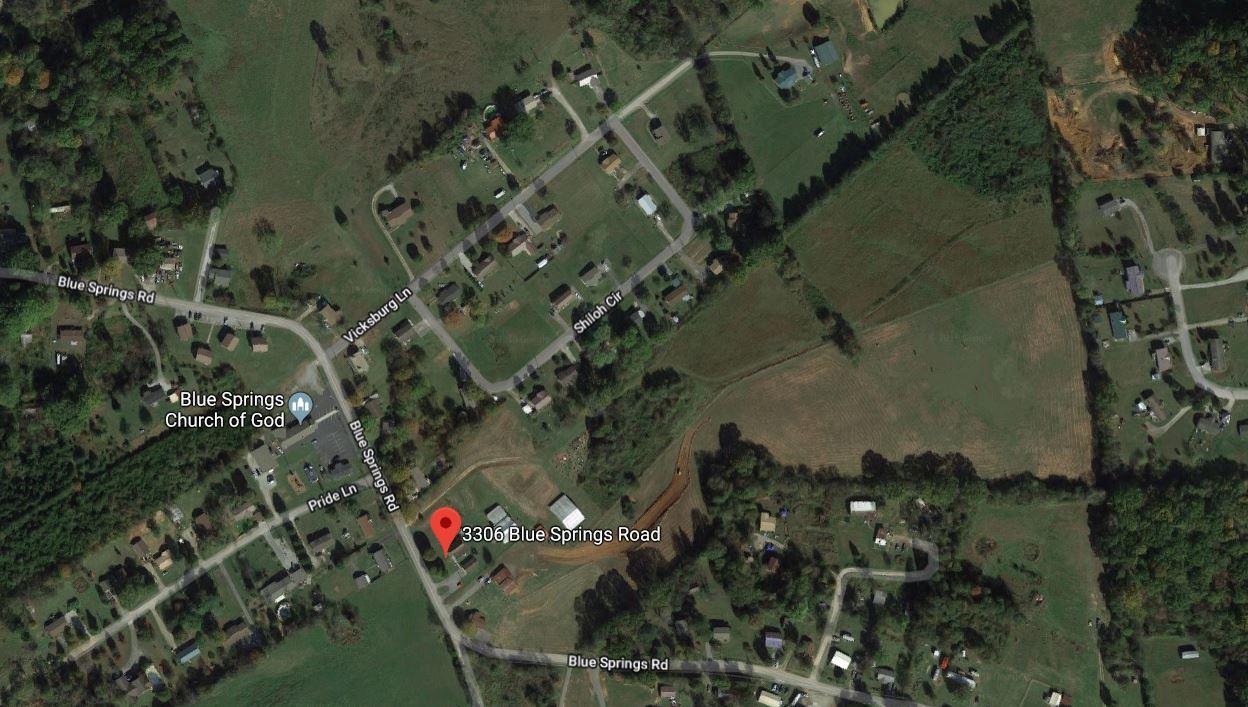 Blue Springs Road Strawberry Plains, TN 37871 - Photo 8 of 8 Google Maps View of 3 Acres 3306 Blue Sp