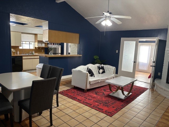 7003 Pyron Way Houston, TX 77036 - Photo 2 of 26 a living room with furniture and a view of kitchen