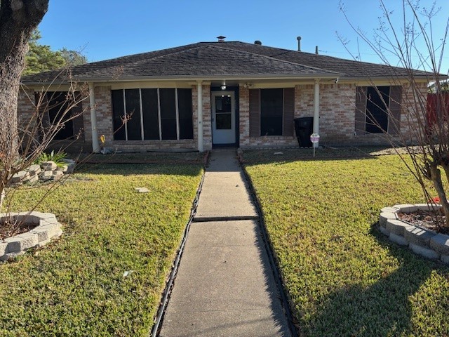 7003 Pyron Way Houston, TX 77036 - Photo 26 of 26 a view of swimming pool in front of house