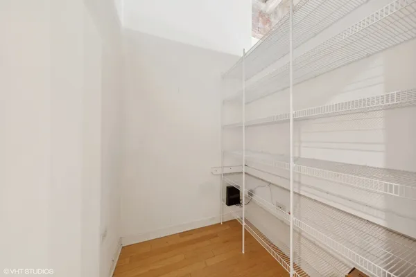 a view of walk in closet