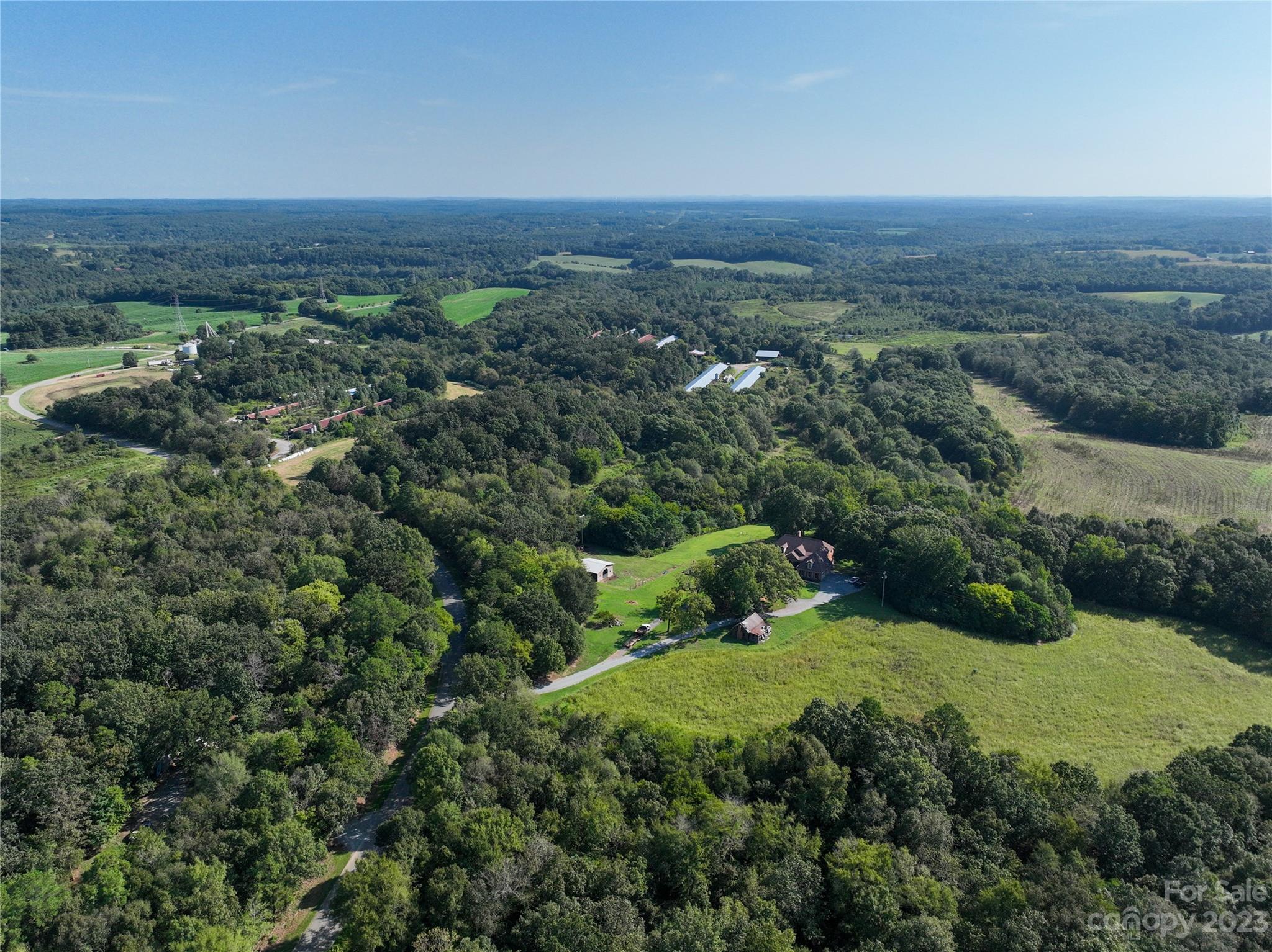 0 Santa Claus Road Monroe, NC 28110 - Photo 21 of 43 an aerial view of residential house with green space