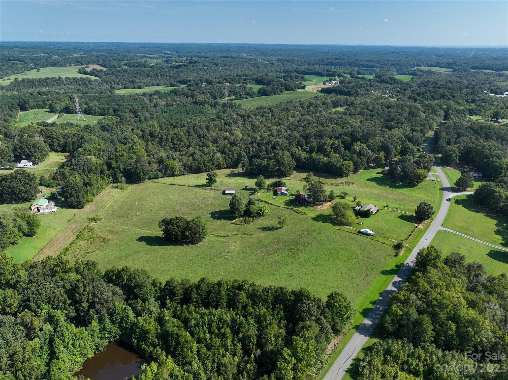 0 Santa Claus Road Monroe, NC 28110 - Photo 37 of 43 an aerial view of a house with a yard