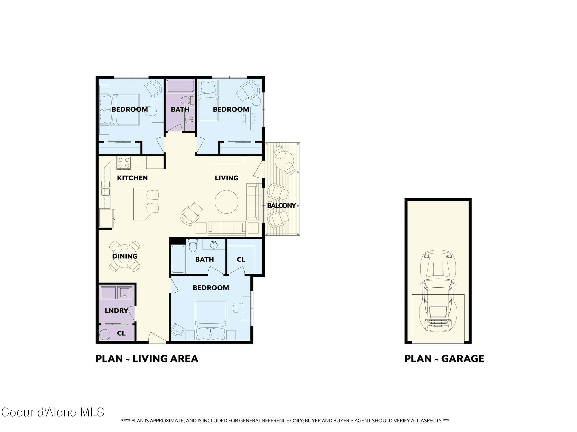 6510 North Atlas Road, Unit 207 Coeur D'Alene, ID 83815 - Photo 27 of 27 Floor Plan