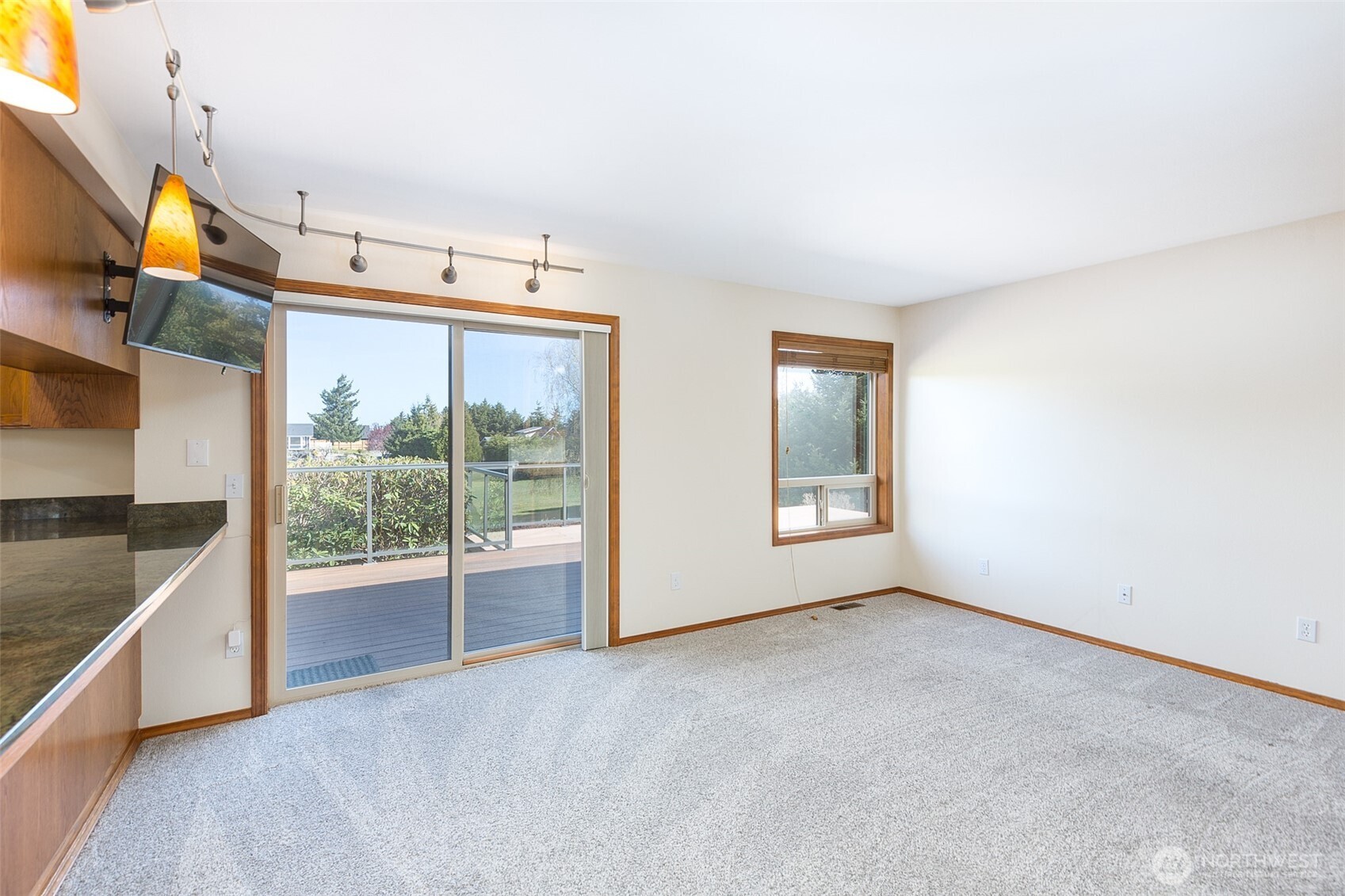 81 Bon Jon View Way Sequim, WA 98382 - Photo 17 of 38 a view of an empty room with a window