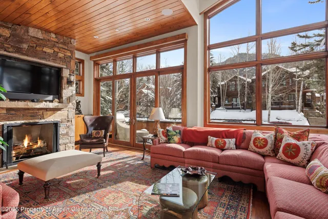 a view of a balcony with chairs