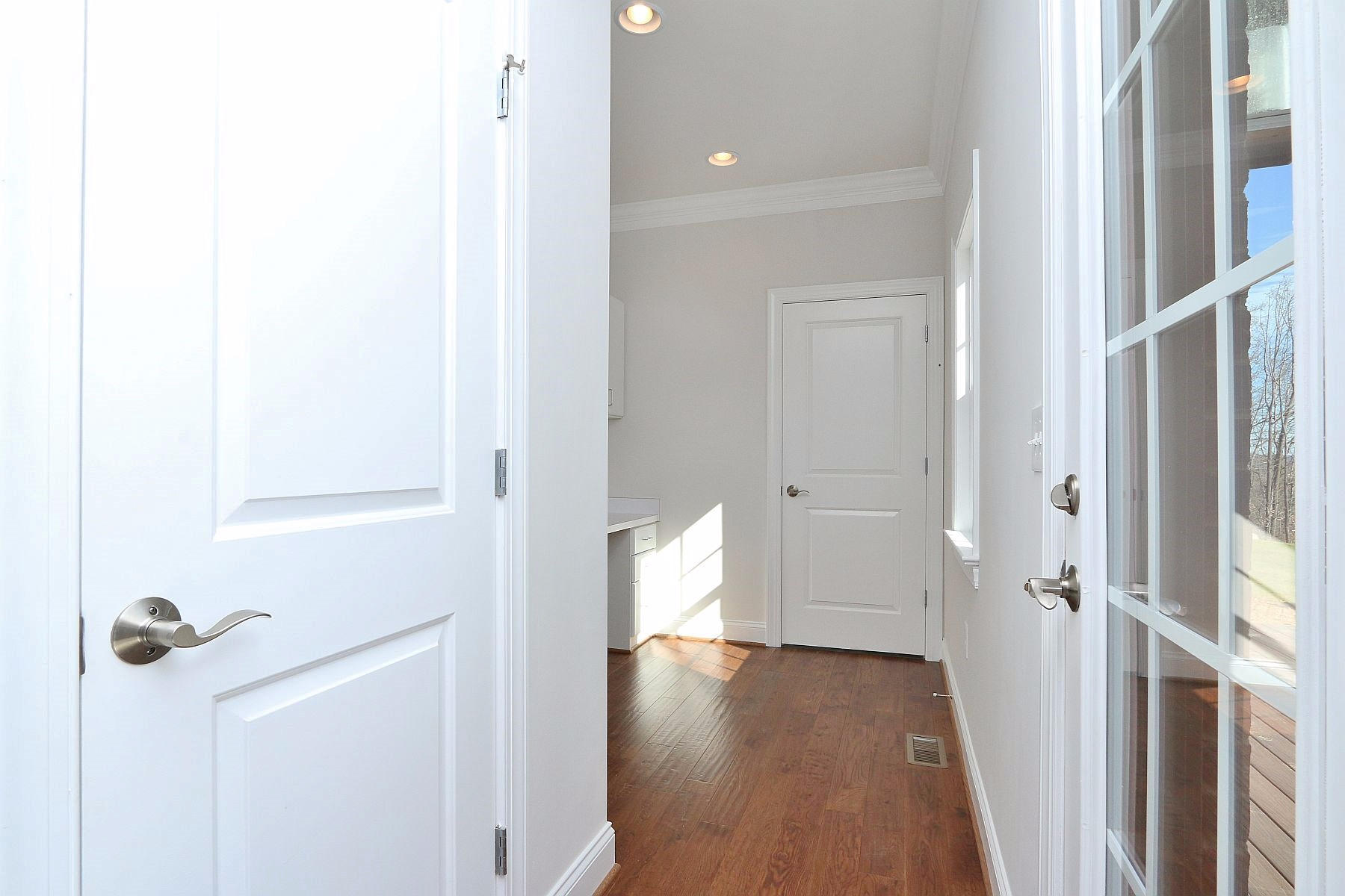 6875 Fairway Ridge Road Salem, VA 24153 - Photo 34 of 91 a view of a hallway with wooden floor and cabinet