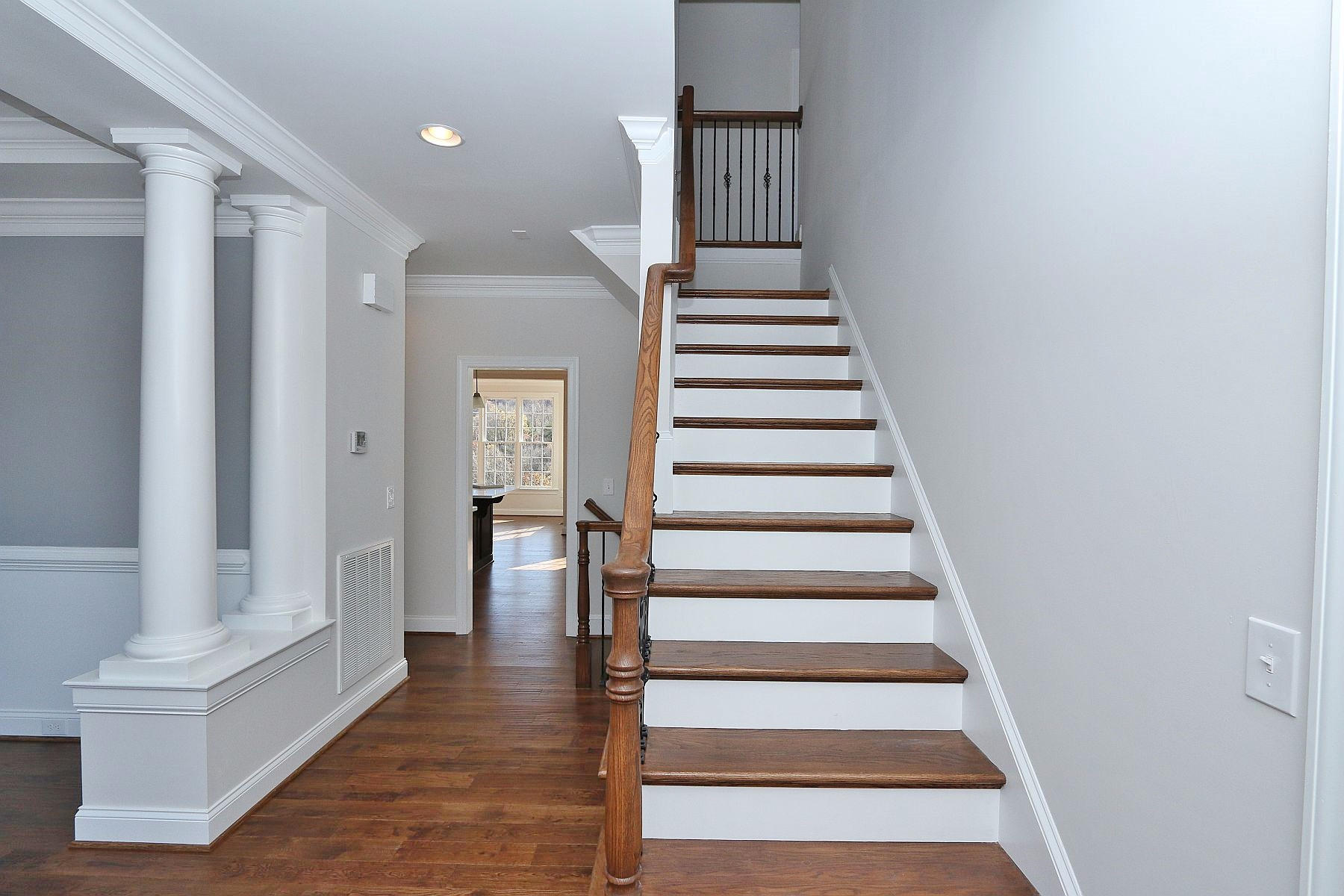 6875 Fairway Ridge Road Salem, VA 24153 - Photo 41 of 91 a view of entryway and hall with wooden floor