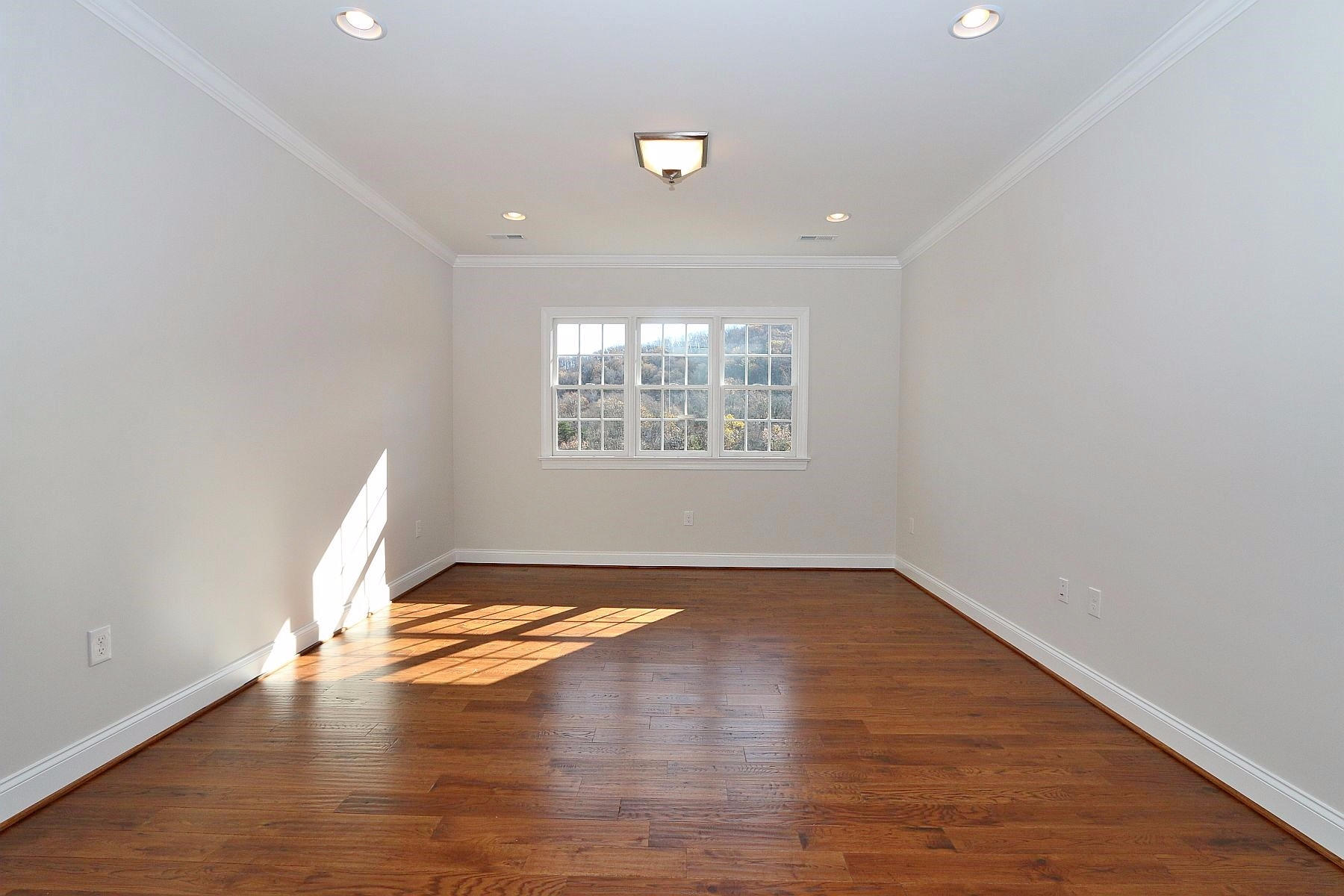 6875 Fairway Ridge Road Salem, VA 24153 - Photo 43 of 91 a view of empty room with wooden floor and window