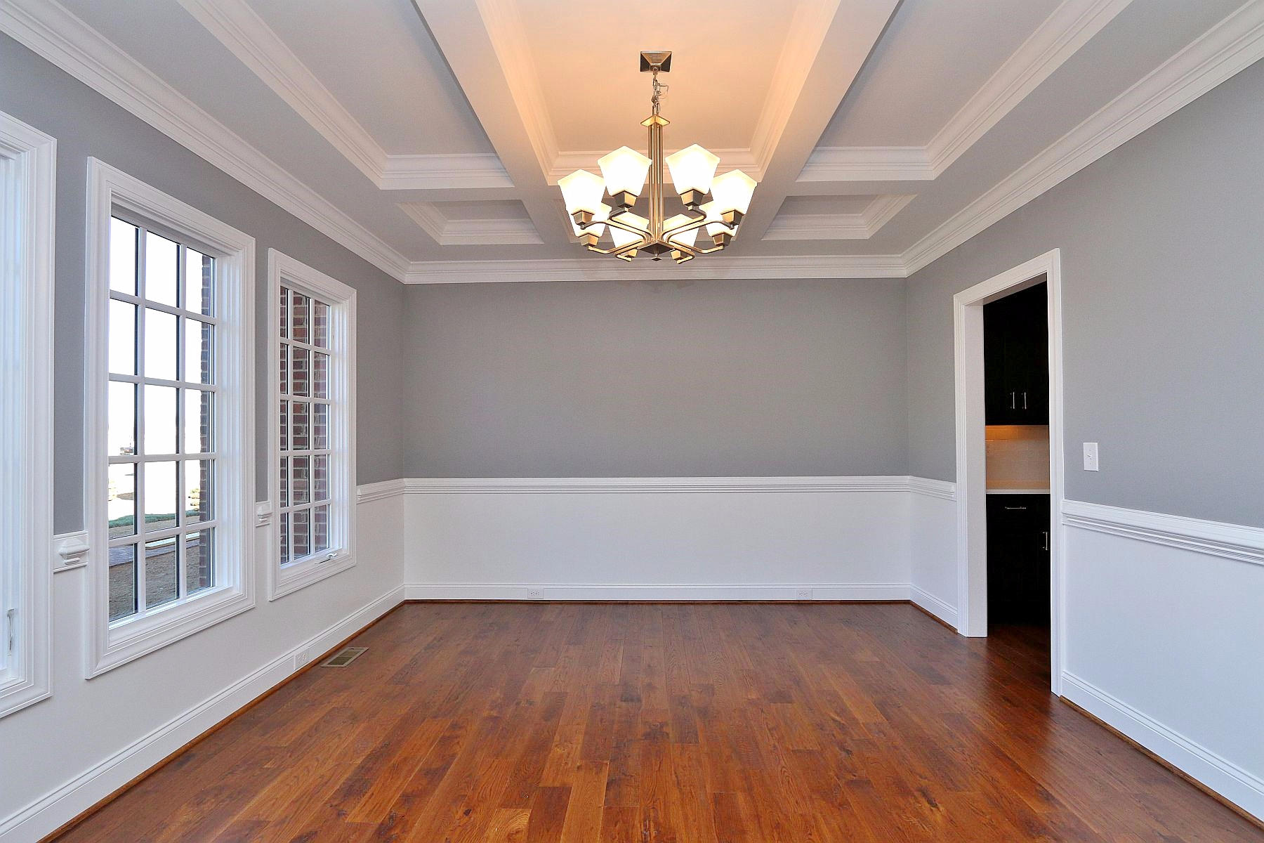 6875 Fairway Ridge Road Salem, VA 24153 - Photo 6 of 91 a view of an empty room with wooden floor and a window