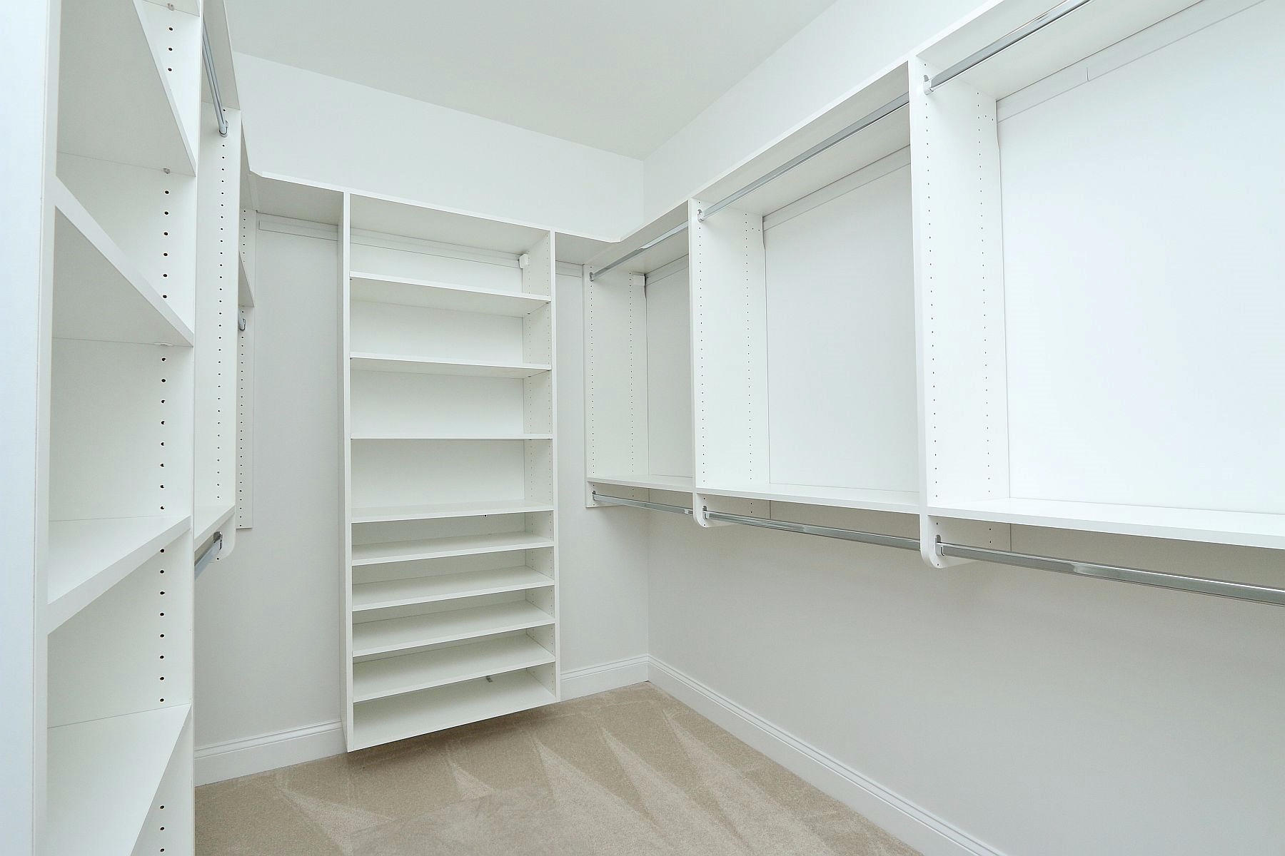 6875 Fairway Ridge Road Salem, VA 24153 - Photo 54 of 91 a view of walk in closet with empty racks