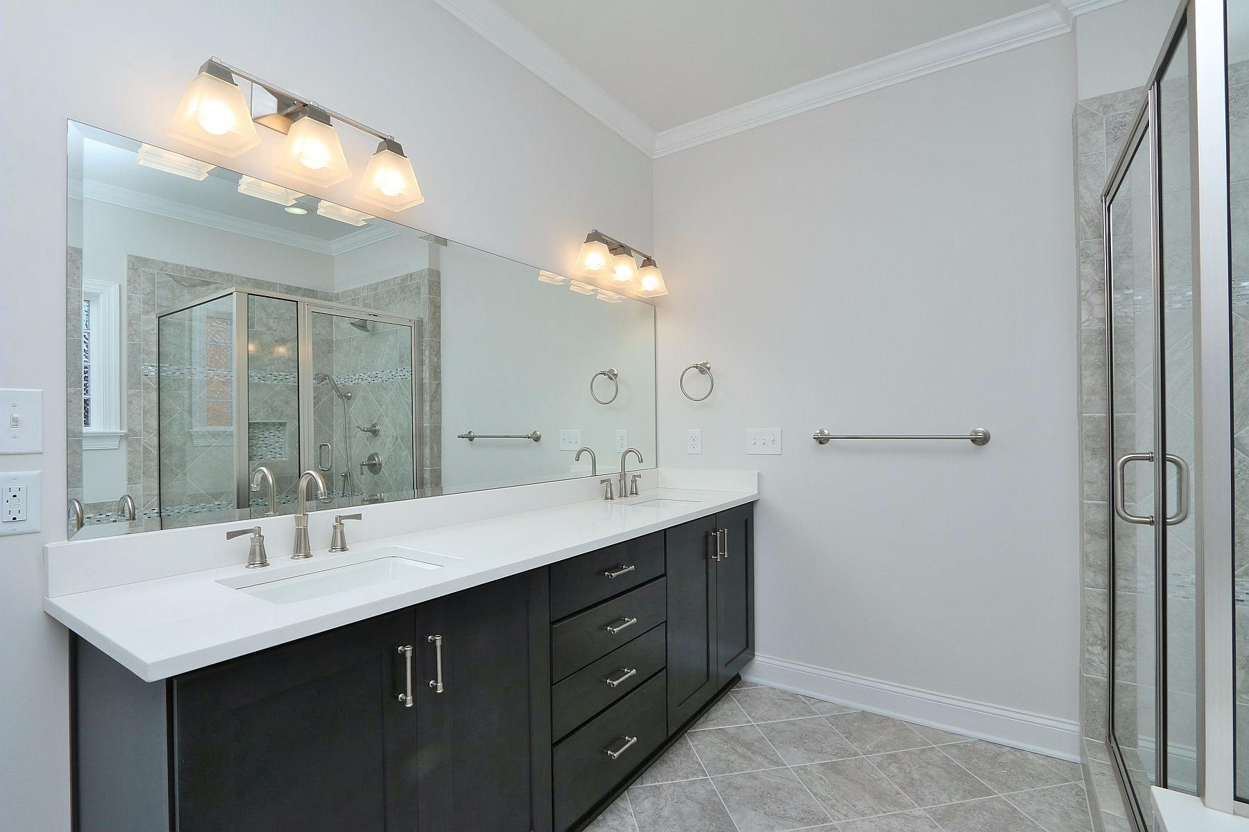 6875 Fairway Ridge Road Salem, VA 24153 - Photo 57 of 91 a bathroom with a sink double vanity and a mirror