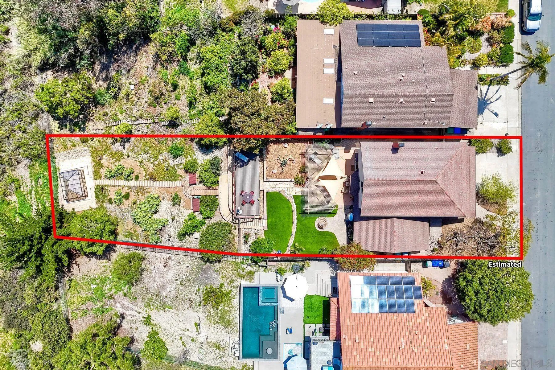 3805 Catamarca Drive San Diego, CA 92124 - Photo 36 of 59 an aerial view of multiple house