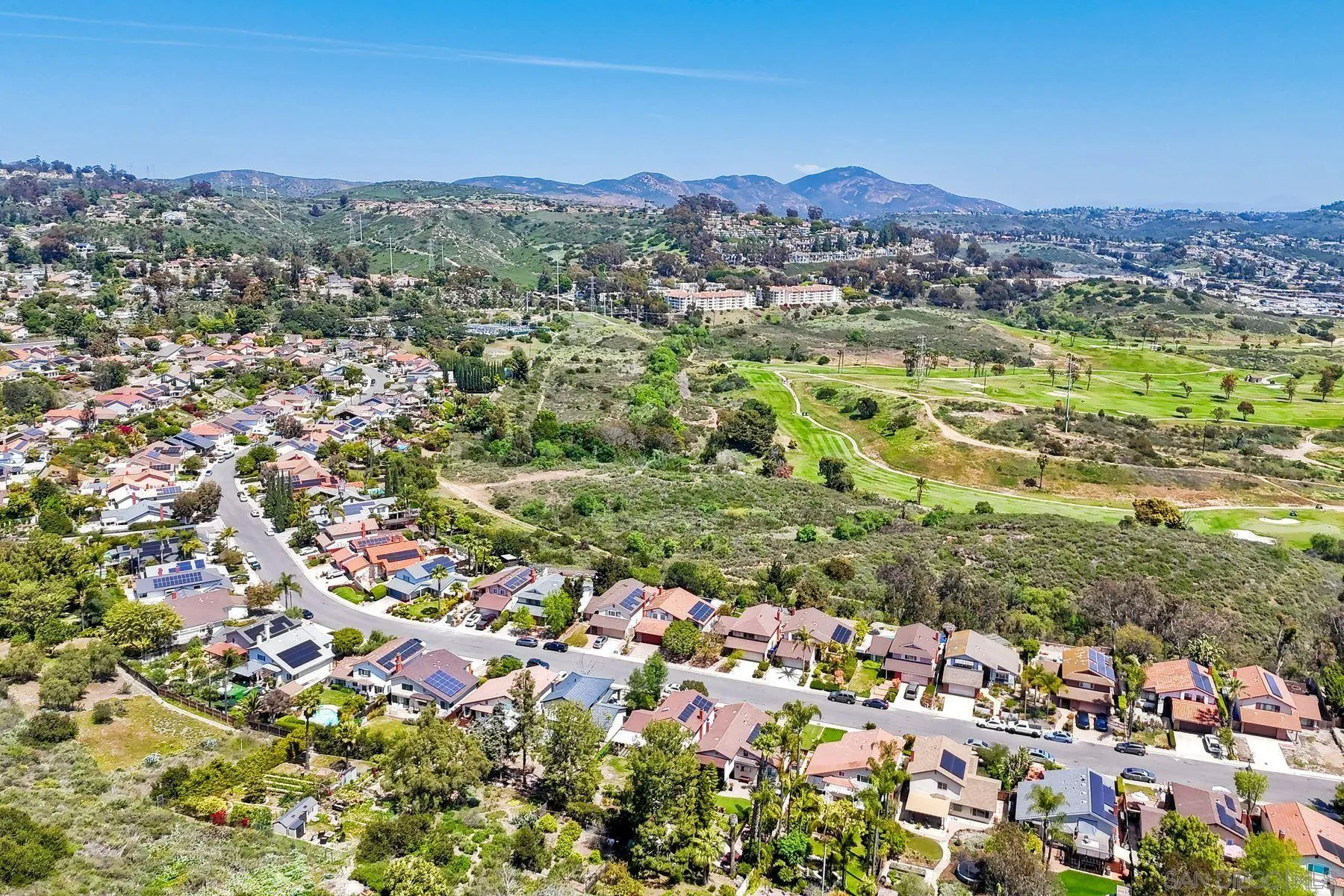 3805 Catamarca Drive San Diego, CA 92124 - Photo 48 of 59 a view of a city with mountains in the background