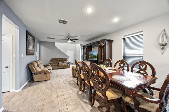 a view of a livingroom with furniture and window