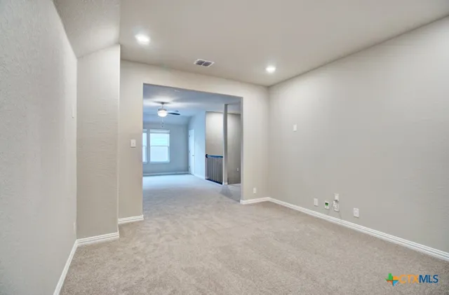 a view of empty room