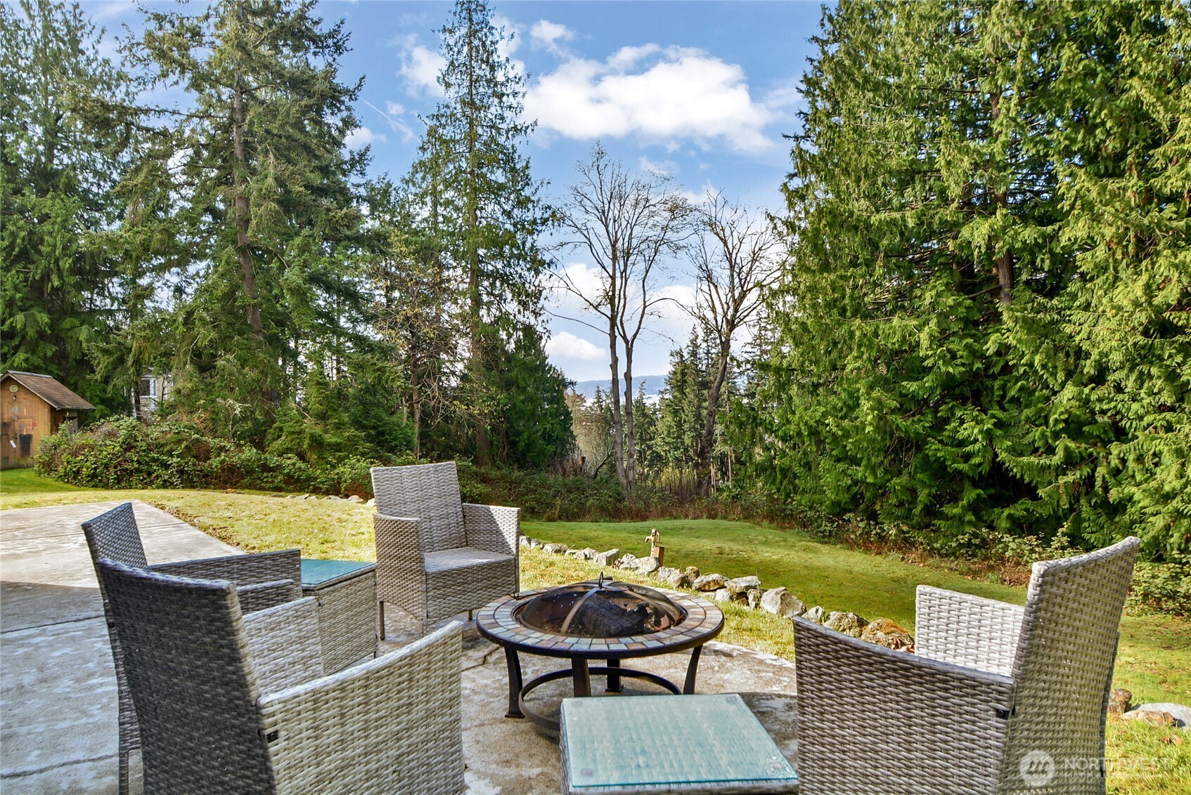 2101 Wagner Road Camano Island, WA 98282 - Photo 27 of 36 swimming pool view with a seating space