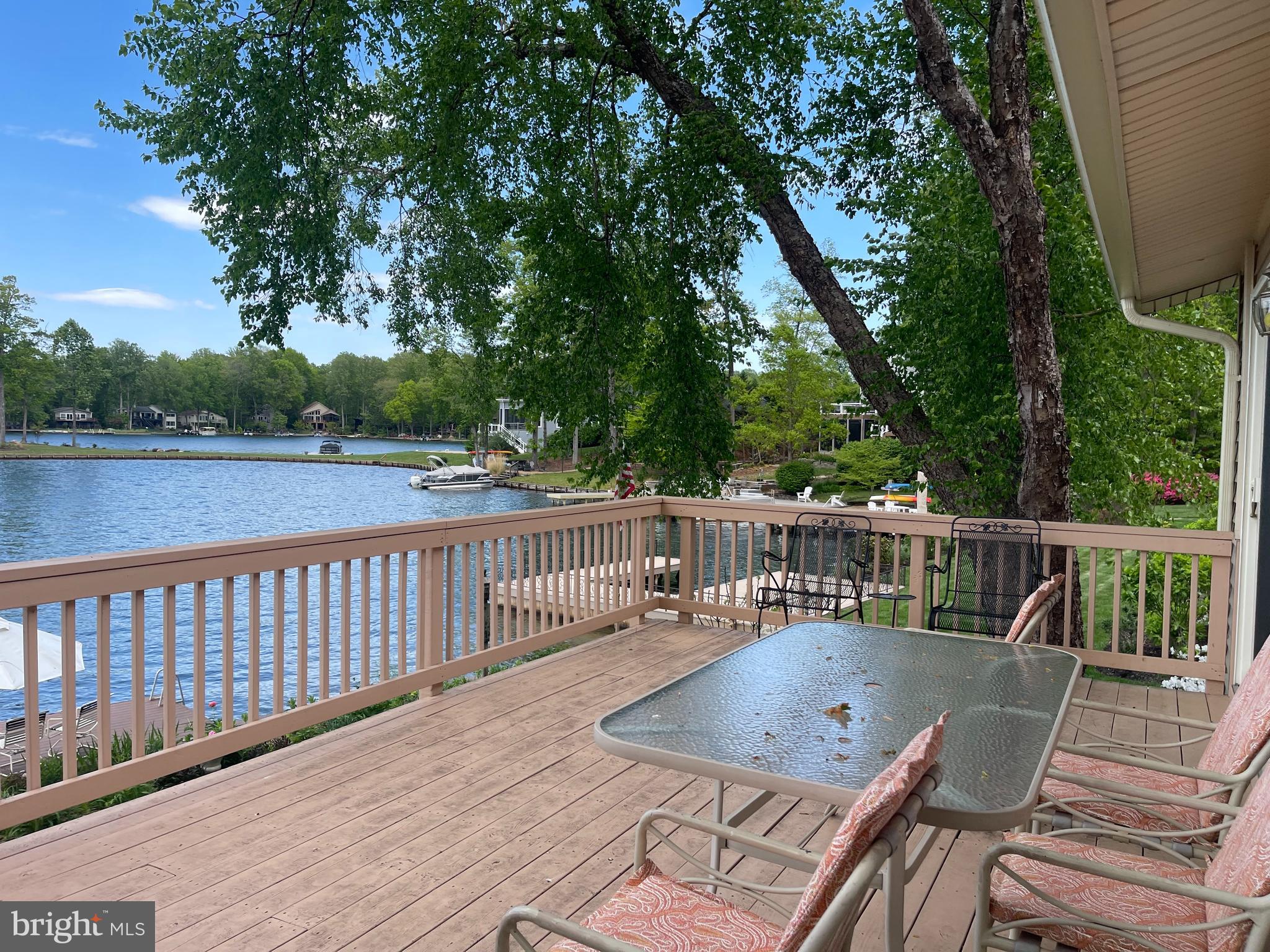 126 Greenspring Road Locust Grove, VA 22508 - Photo 65 of 90 lake view over deck