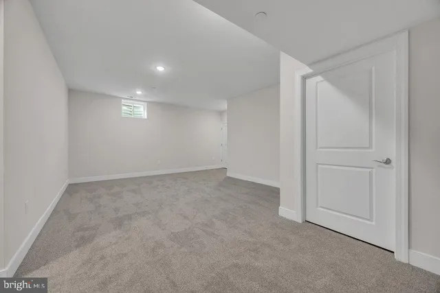 a view of empty room