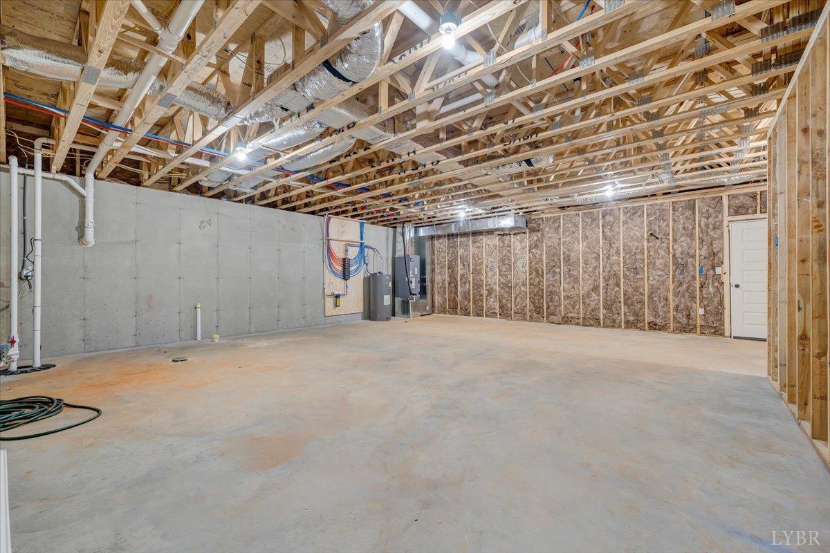 5934 Joppa Mill Road Moneta, VA 24121 - Photo 28 of 45 a view of empty room with wooden walls