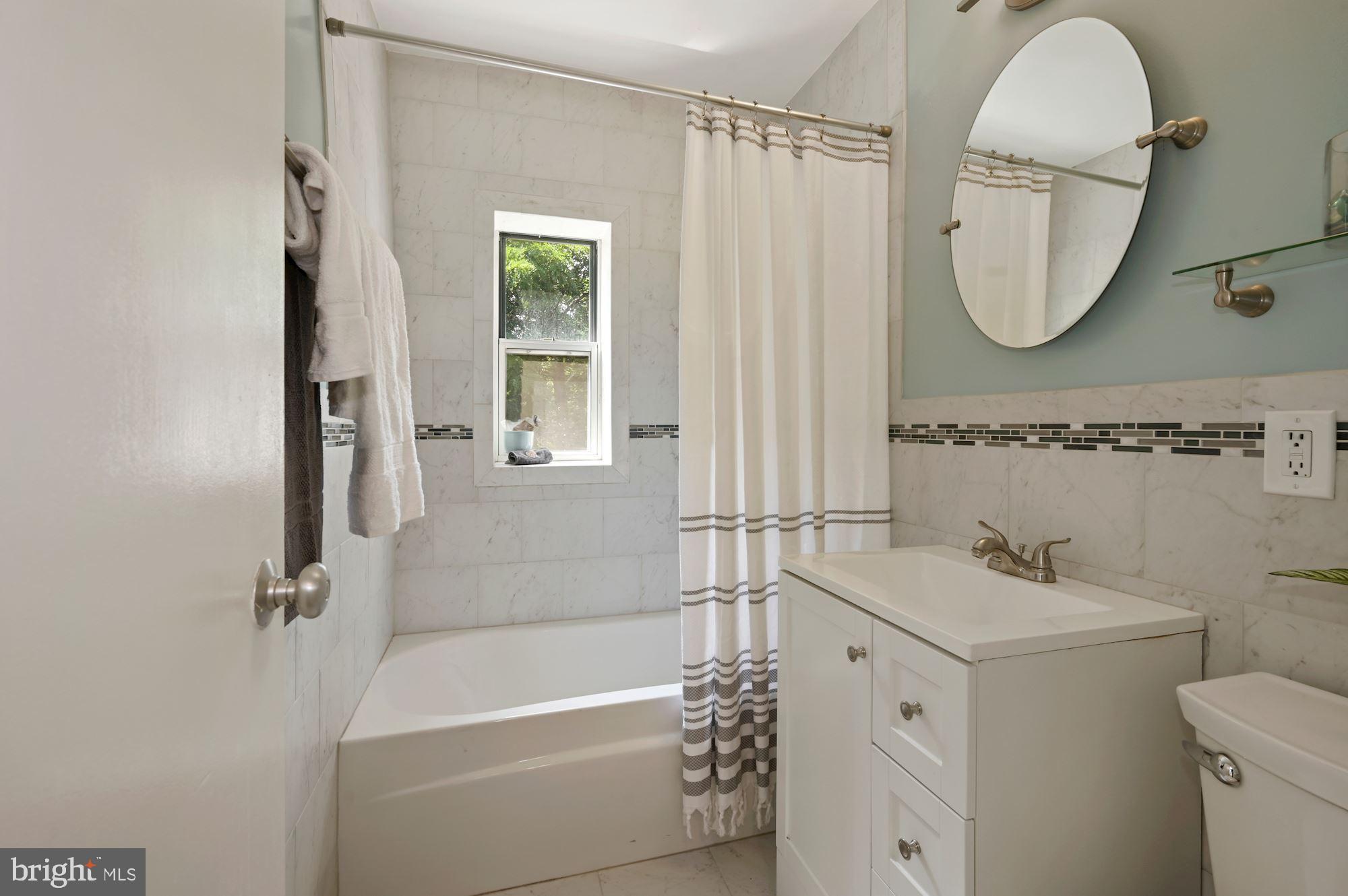 4100 W Street Northwest, Unit 302 Washington, DC 20007 - Photo 28 of 34 Bathroom Renovated 2016