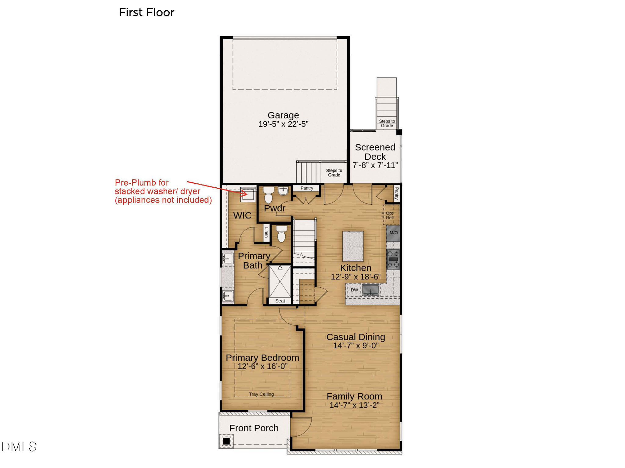 2408 Adrift Road Fuquay-Varina, NC 27526 - Photo 26 of 29 Lot 39 First Floor