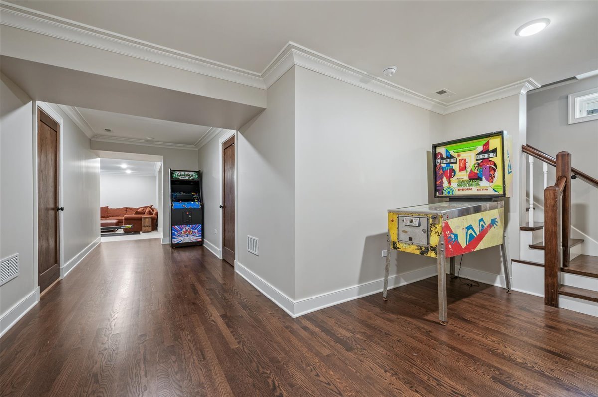 1503 Edgewood Lane Winnetka, IL 60093 - Photo 34 of 46 a view of an empty room with wooden floor