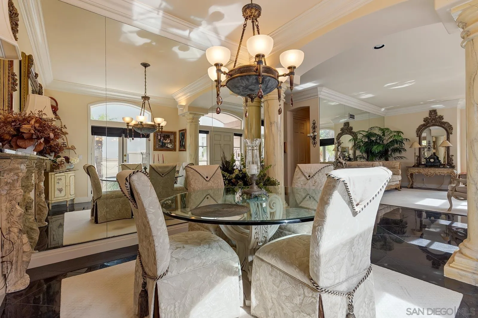 5448 Renaissance Avenue San Diego, CA 92122 - Photo 11 of 35 a view of a dining room with furniture