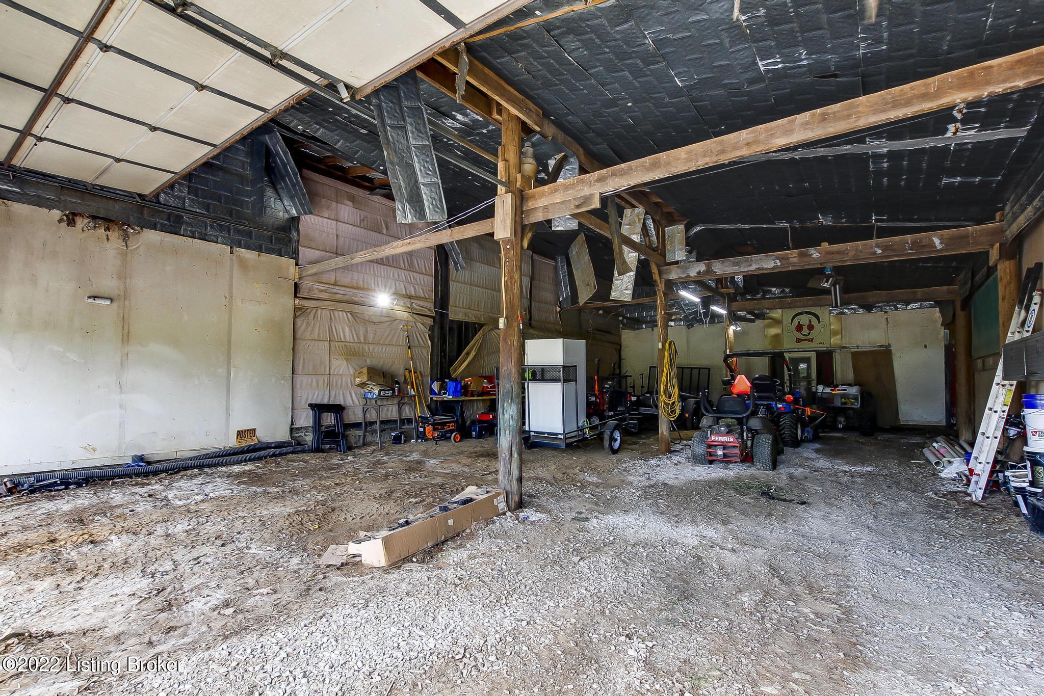 970 South Property Road Eminence, KY 40019 - Photo 16 of 25 Alt. Interior Barn View