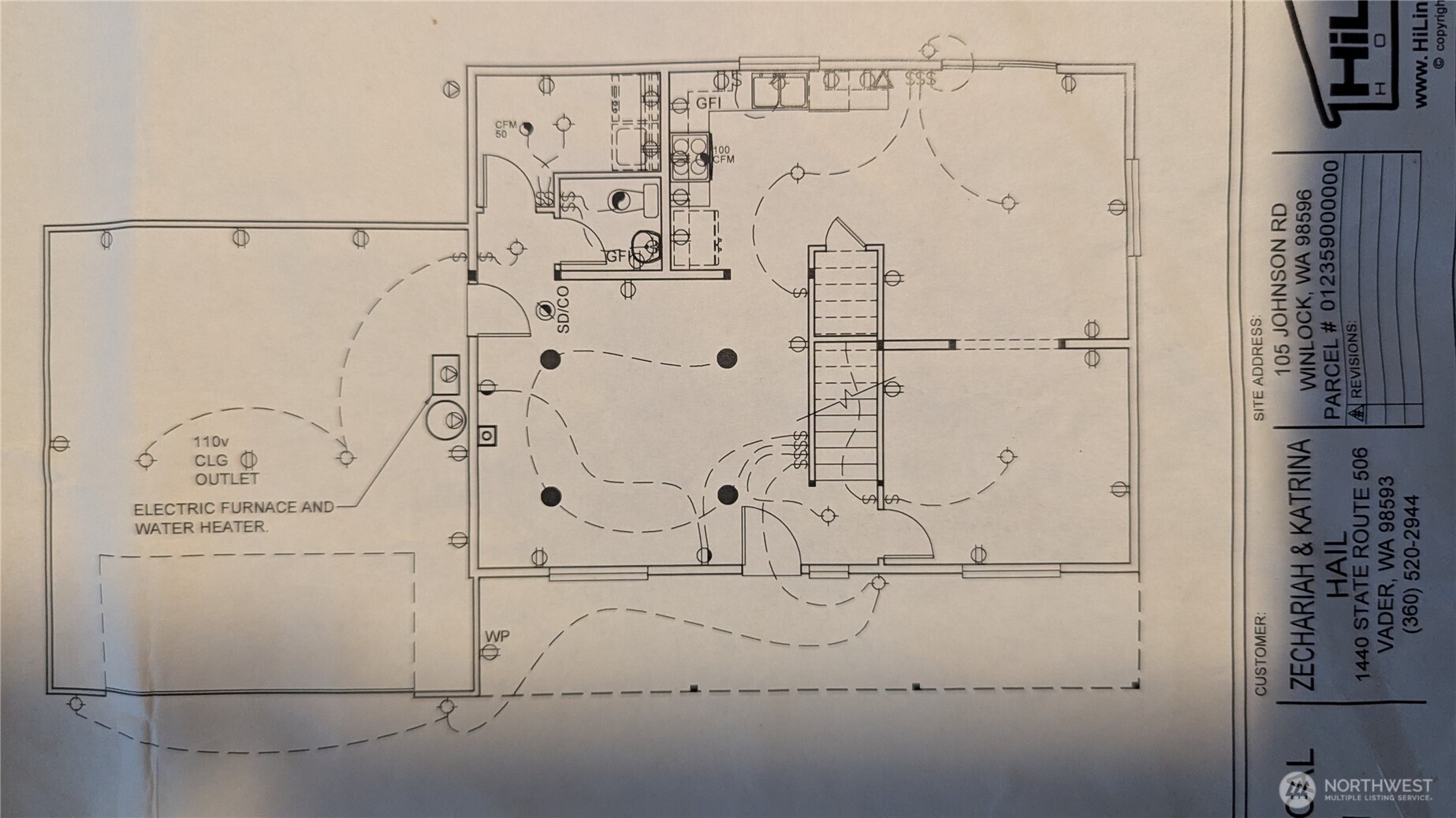 105 Johnson Road South Winlock, WA 98596 - Photo 29 of 32 a bathroom with a shower
