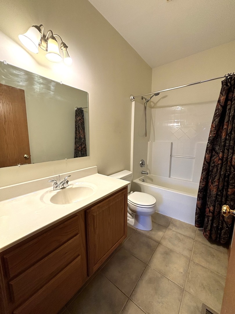 1923 Taller Road, Unit 1923 Morris, IL 60450 - Photo 7 of 12 a bathroom with a sink a toilet and mirror