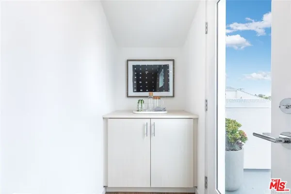 a view of cabinets