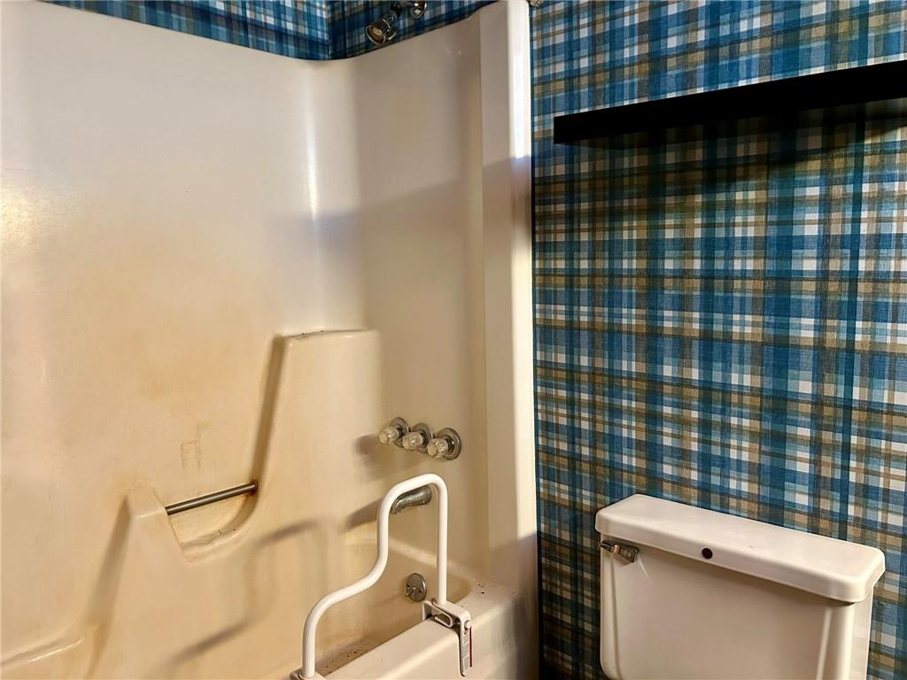 221 North Locust Road Acme, PA 15610 - Photo 17 of 26 a bathroom with a sink toilet and shower