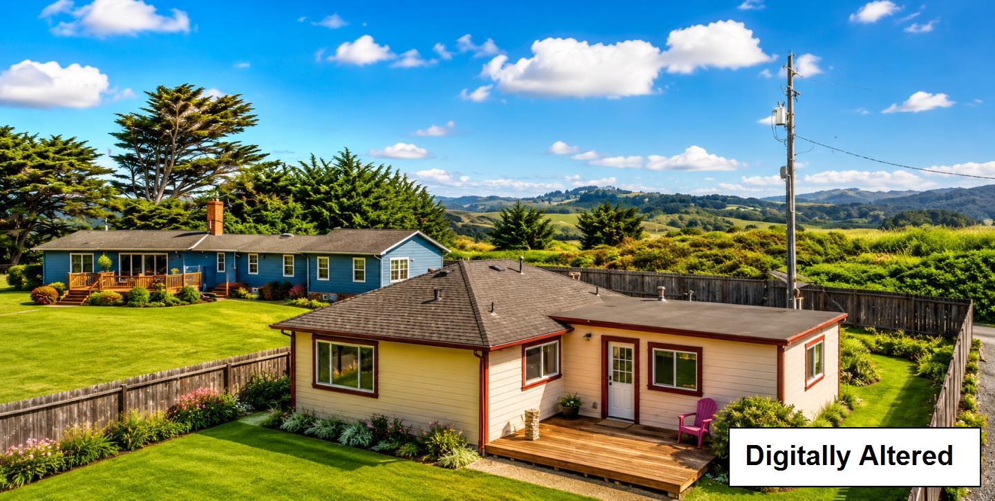 1263 Reservoir Road Pescadero, CA 94060 - Photo 42 of 66 a view of a house with a garden