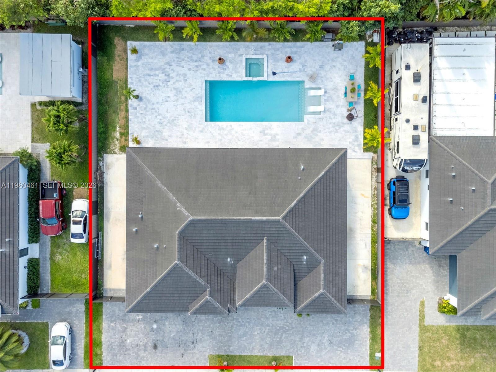 21380 Southwest 127th Place Miami, FL 33177 - Photo 47 of 47 an aerial view of a house