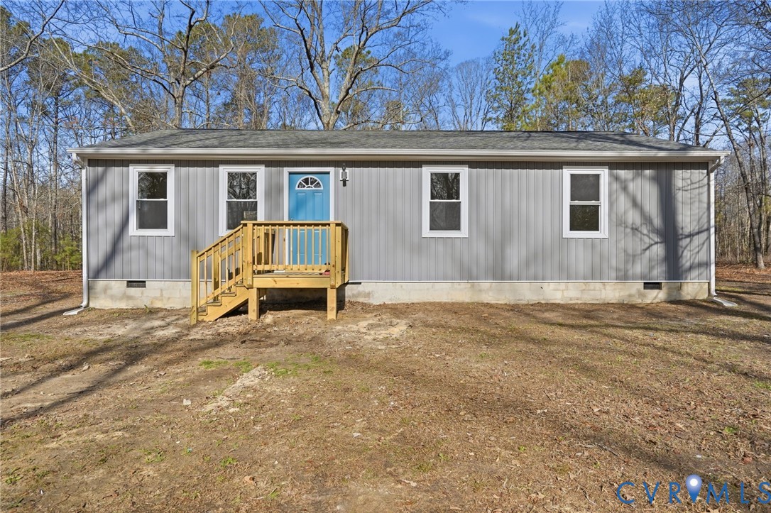 286 Mill Pond Road South St. Stephens Church, VA 23148 - Photo 1 of 39 a view of a house with a outdoor space
