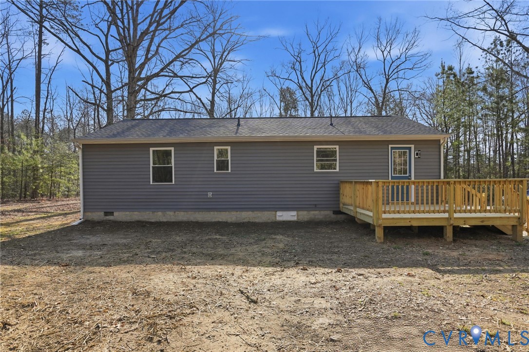286 Mill Pond Road South St. Stephens Church, VA 23148 - Photo 30 of 39 a backyard of a house