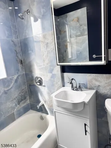 a view of a city with tall buildings