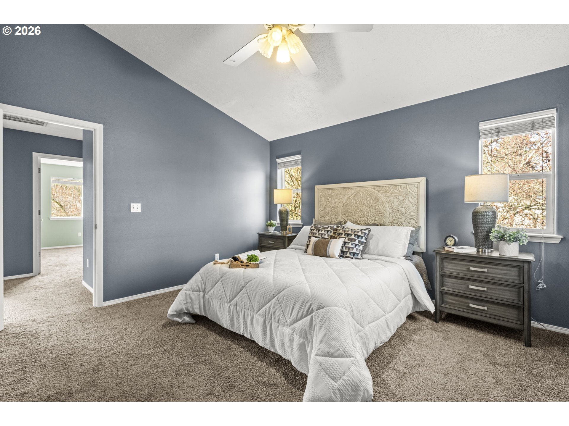 38882 Haskins Street Sandy, OR 97055 - Photo 25 of 46 a bedroom with a bed and a window