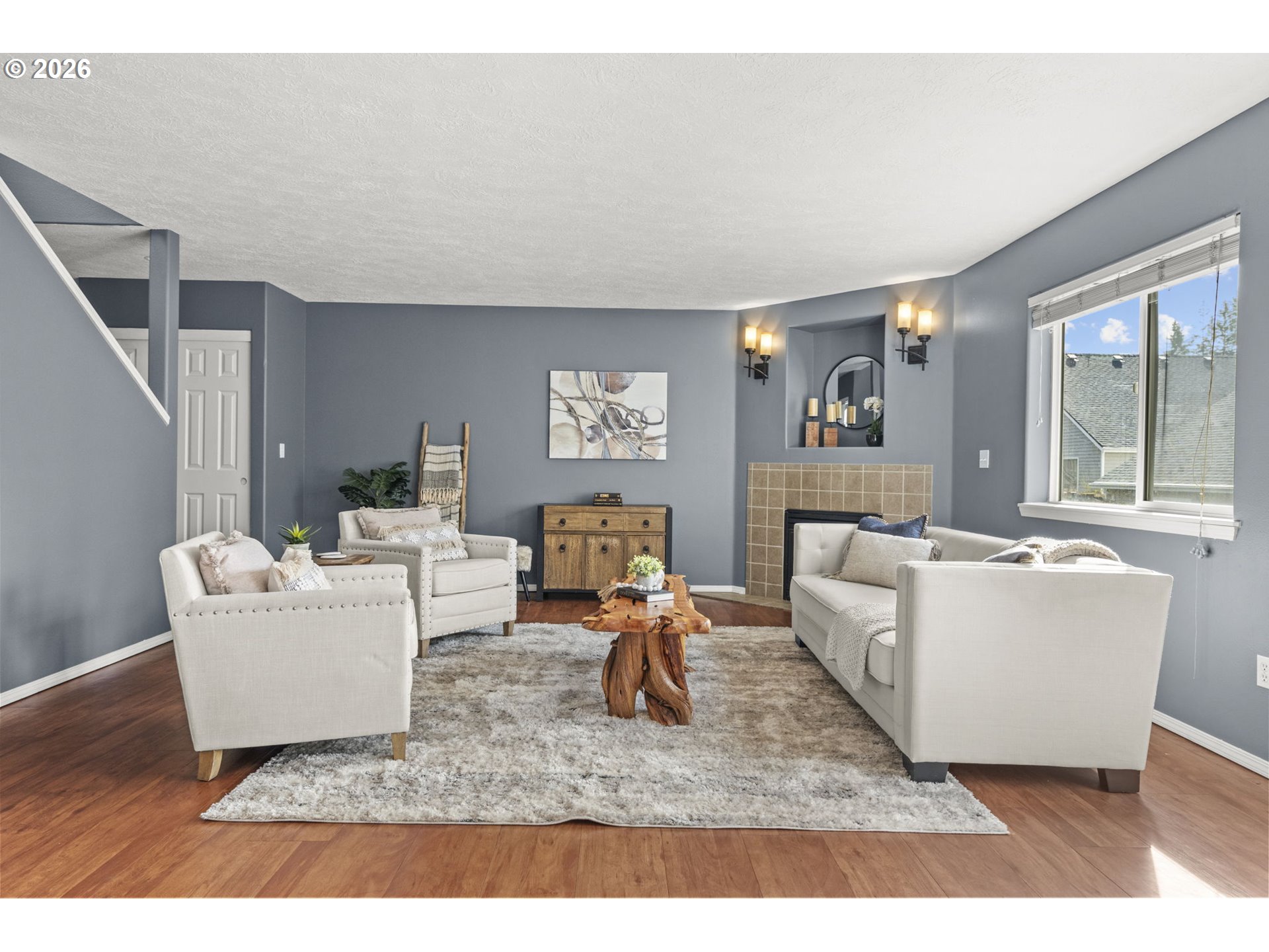 38882 Haskins Street Sandy, OR 97055 - Photo 9 of 46 a living room with furniture and a large window