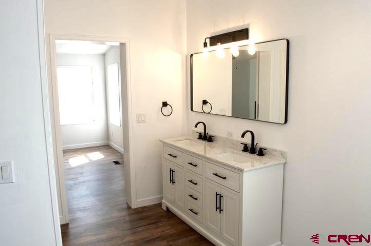 268 County Road Aa42 Frontage Road Norwood, CO 81423 - Photo 13 of 19 a bathroom with a sink and a mirror