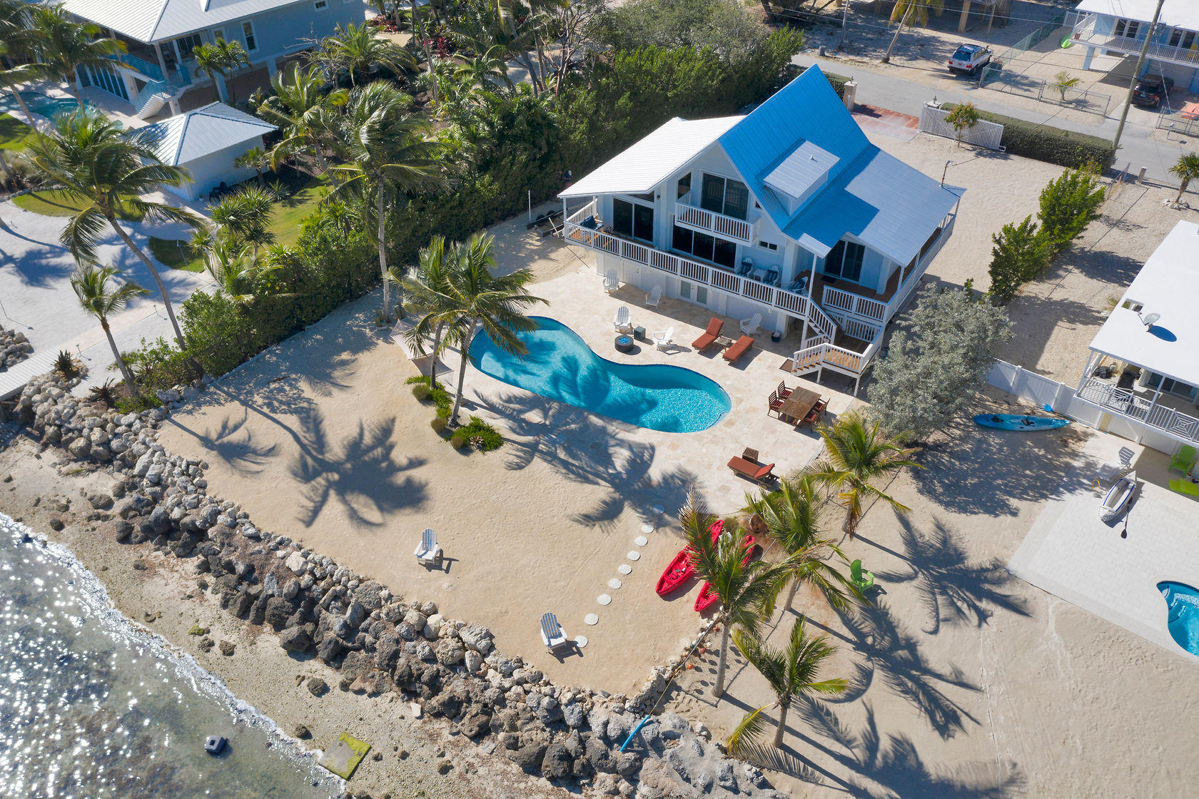 143 Columbus Drive Islamorada, FL 33036 - Photo 4 of 47 Aerial