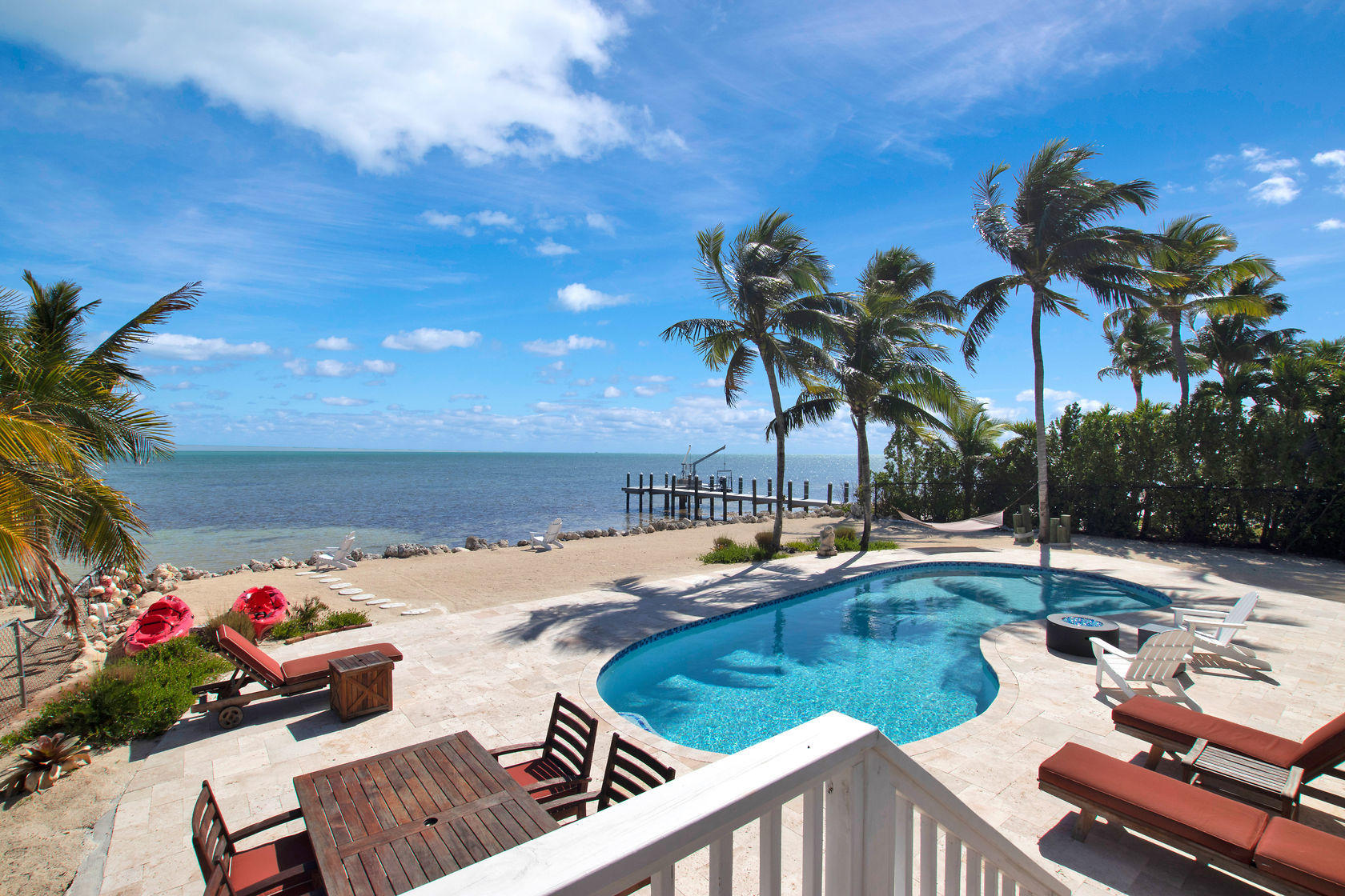 143 Columbus Drive Islamorada, FL 33036 - Photo 47 of 47 View from Rear Deck
