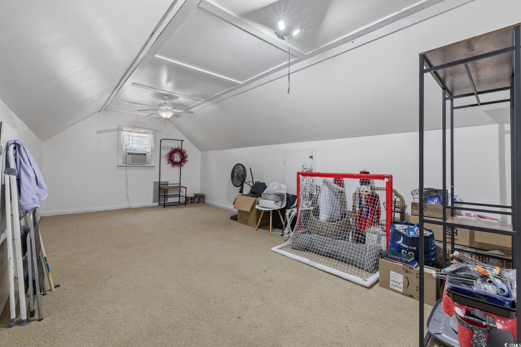 2731 Fork Of Swamp Road Galivants Ferry, SC 29544 - Photo 24 of 32 Additional living space with ceiling fan, carpet,