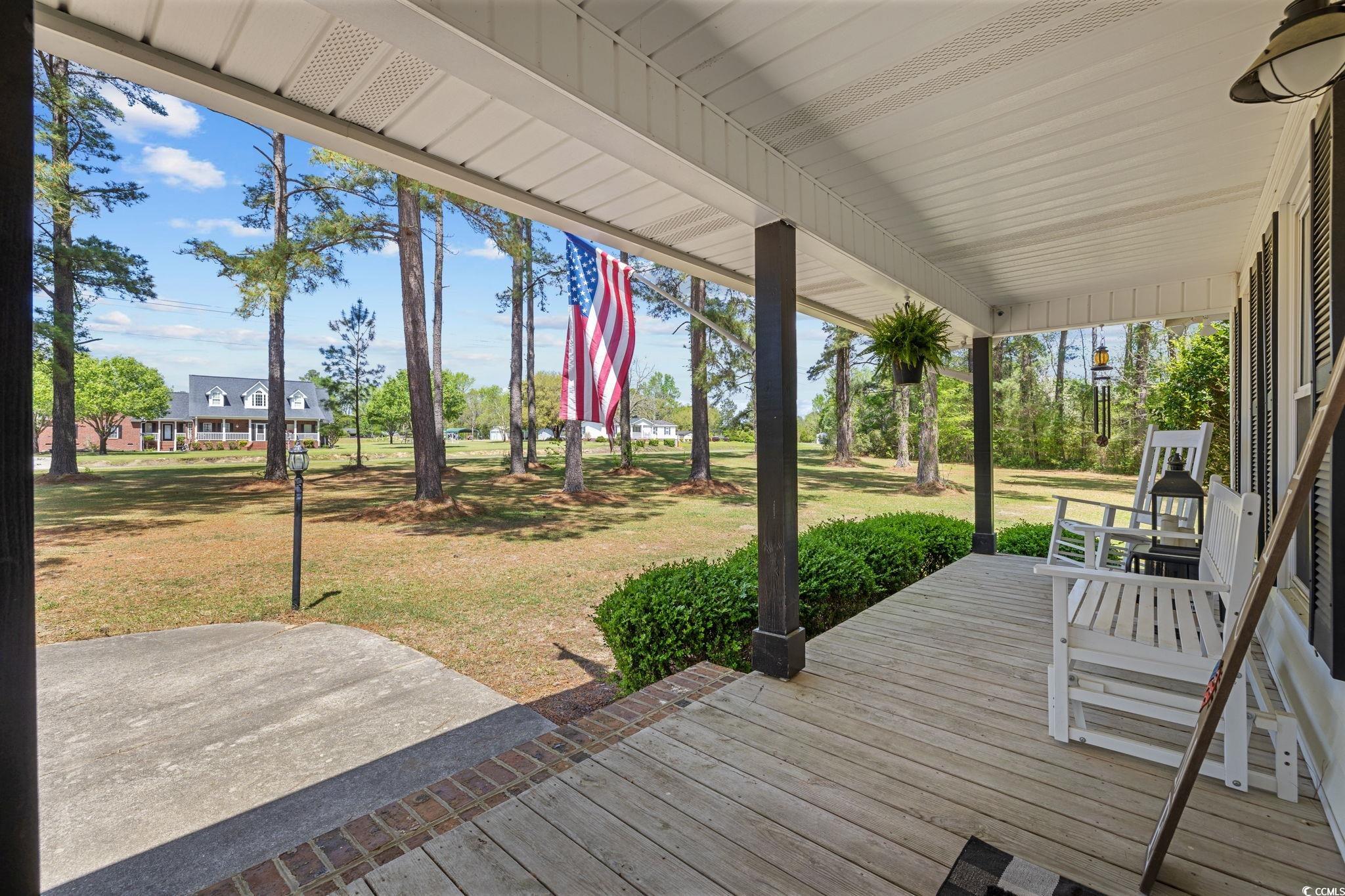 2731 Fork Of Swamp Road Galivants Ferry, SC 29544 - Photo 28 of 32 Front covered porch