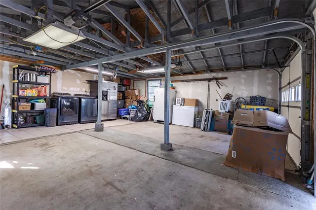 a view of storage and utility room