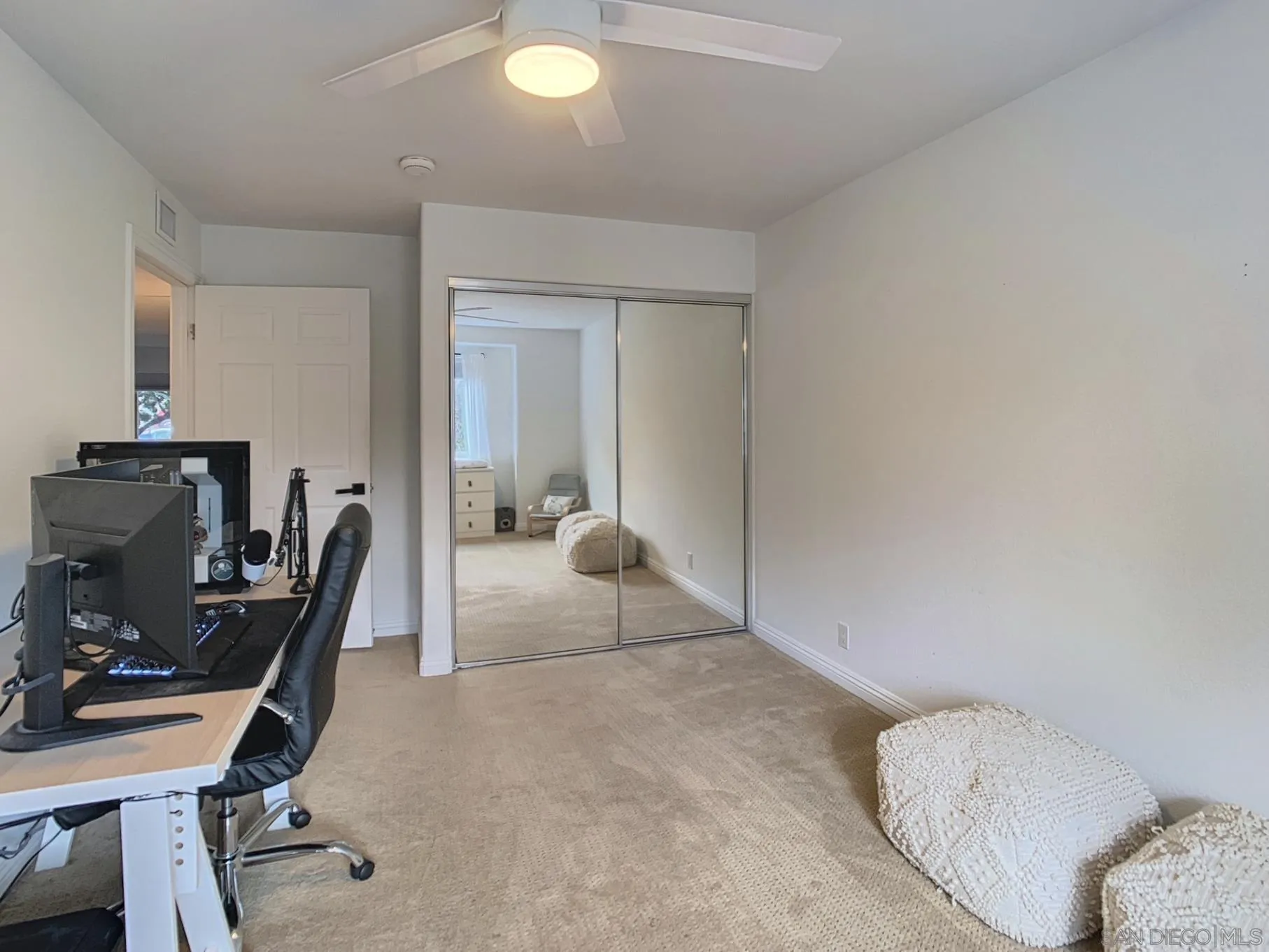 1434 Marshall Road, Unit 36 Alpine, CA 91901 - Photo 20 of 28 a bedroom with a bed and a desk