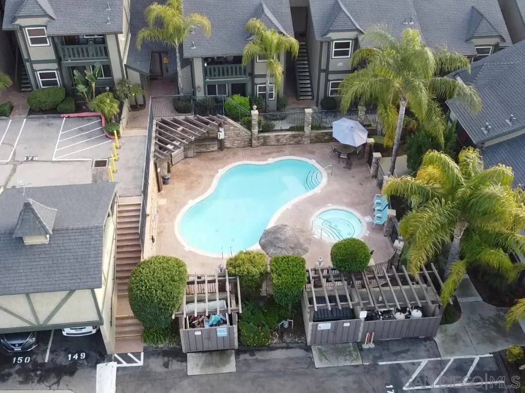 1434 Marshall Road, Unit 36 Alpine, CA 91901 - Photo 6 of 28 front view of house with a swimming pool